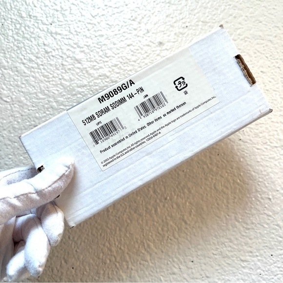 2 Apple Memory Modules. 512MB SDRAM. & 256MB. NEW - Picture 4 of 9
